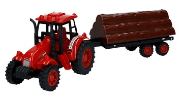 V Traktor z drewnem lub przyczep.jpg