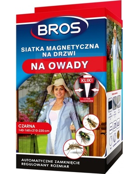 Bros Siatka na drzwi z magn.czarna.jpg